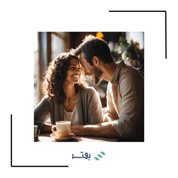 زوجی که در حال تلاش برای پرسیدن چند سوال مهم قبل از ازدواج هستند